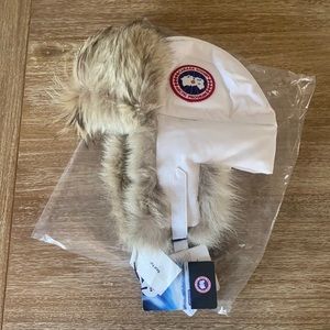 canada goose fur hat